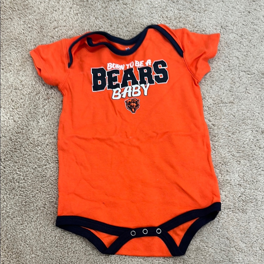 Bears Baby Orange One Piece